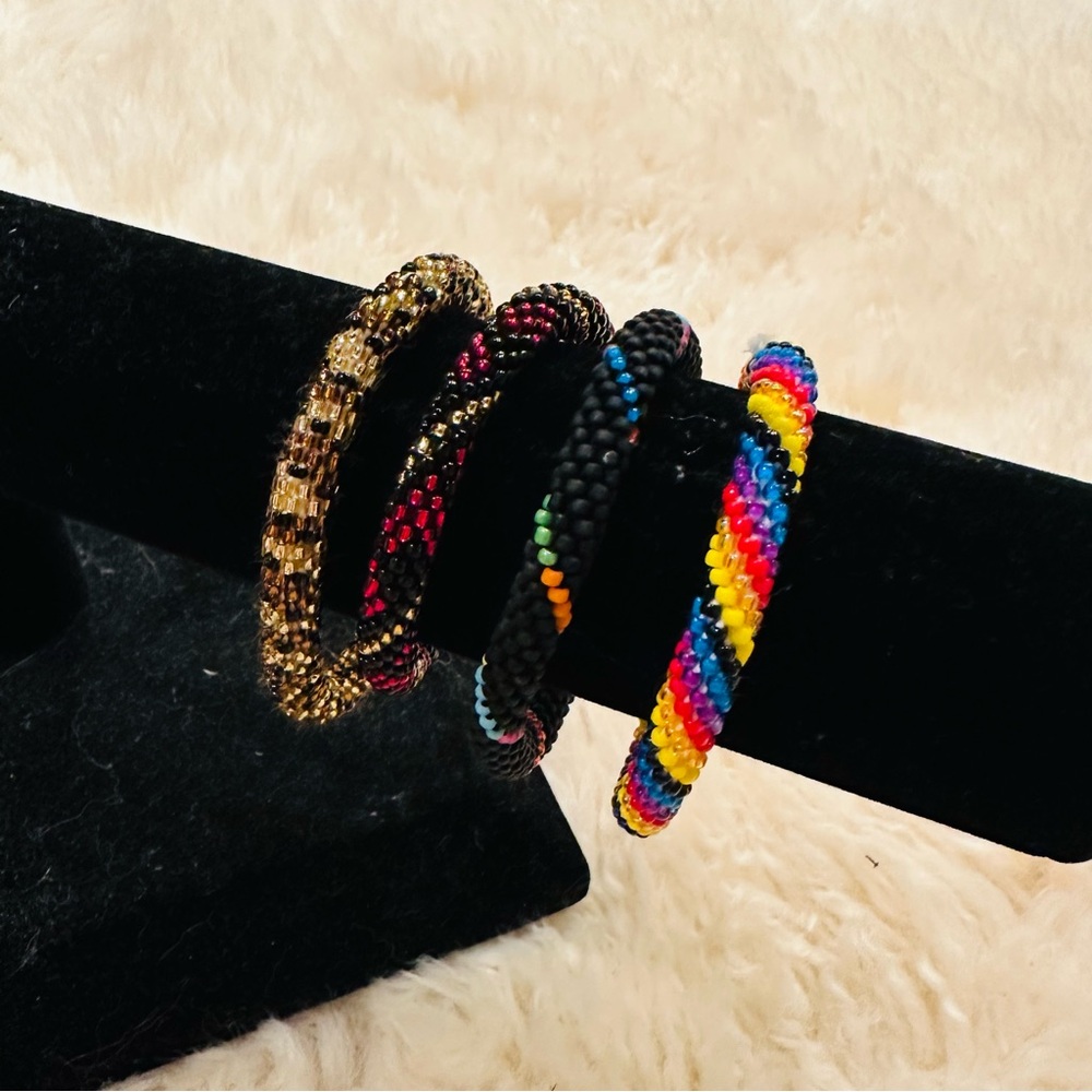 Sashka Co. Four Beaded Bracelets Bundle - Picture 3 of 4